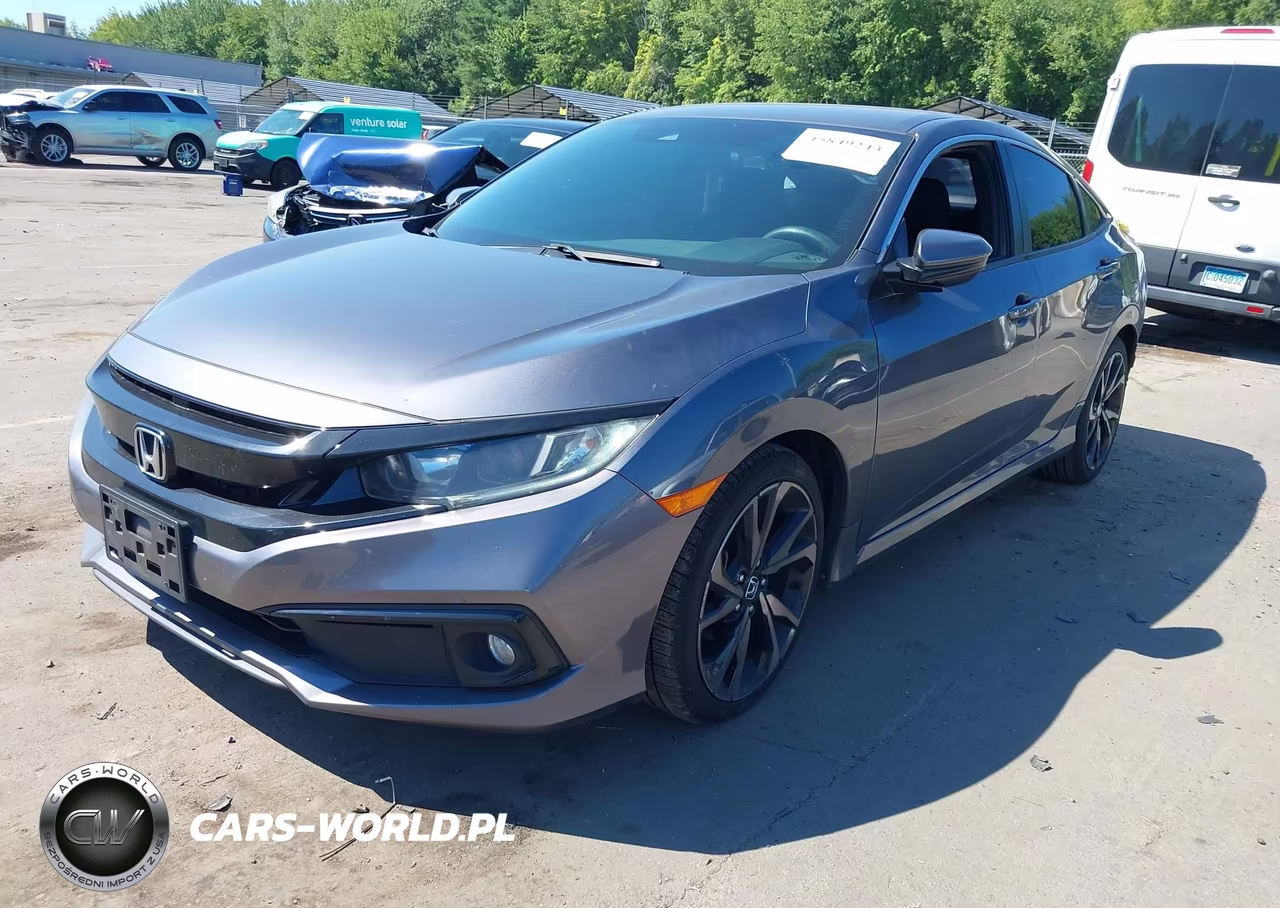 2020 Honda Civic Sport VIN:2HGFC2F8XLH597685 - 2