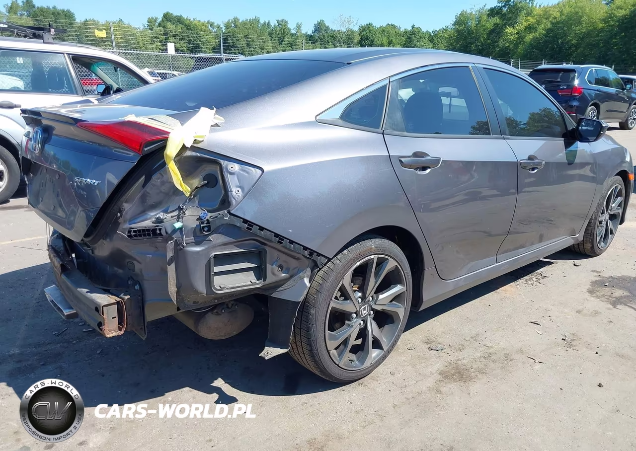 2020 Honda Civic Sport VIN:2HGFC2F8XLH597685 - 4