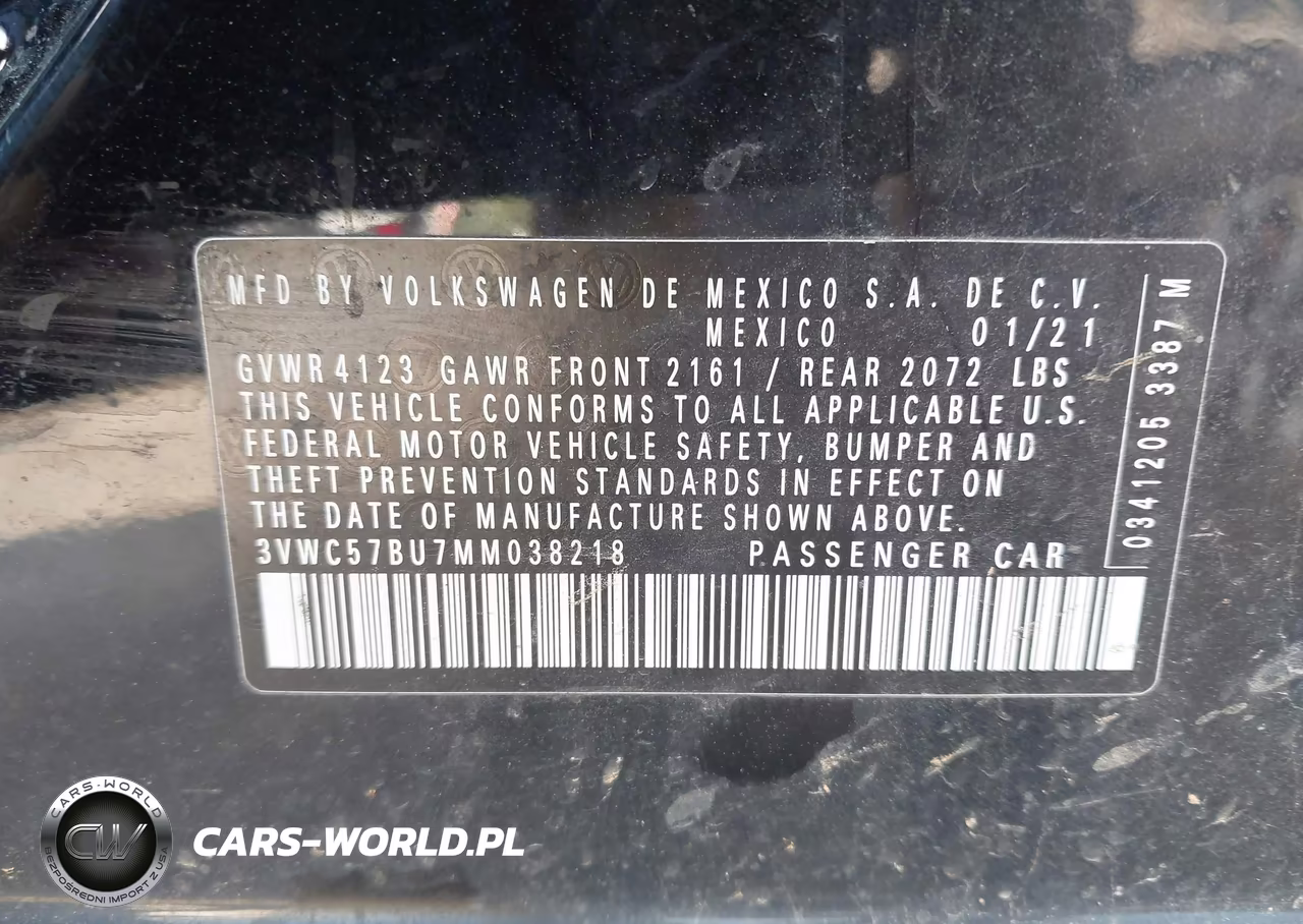 2021 Volkswagen Jetta 1.4T R-Line-1.4T Se-S VIN:3VWC57BU7MM038218 - 9