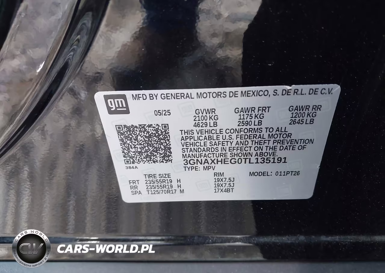 2026 Chevrolet Equinox Fwd Lt VIN:3GNAXHEG0TL135191 - 9