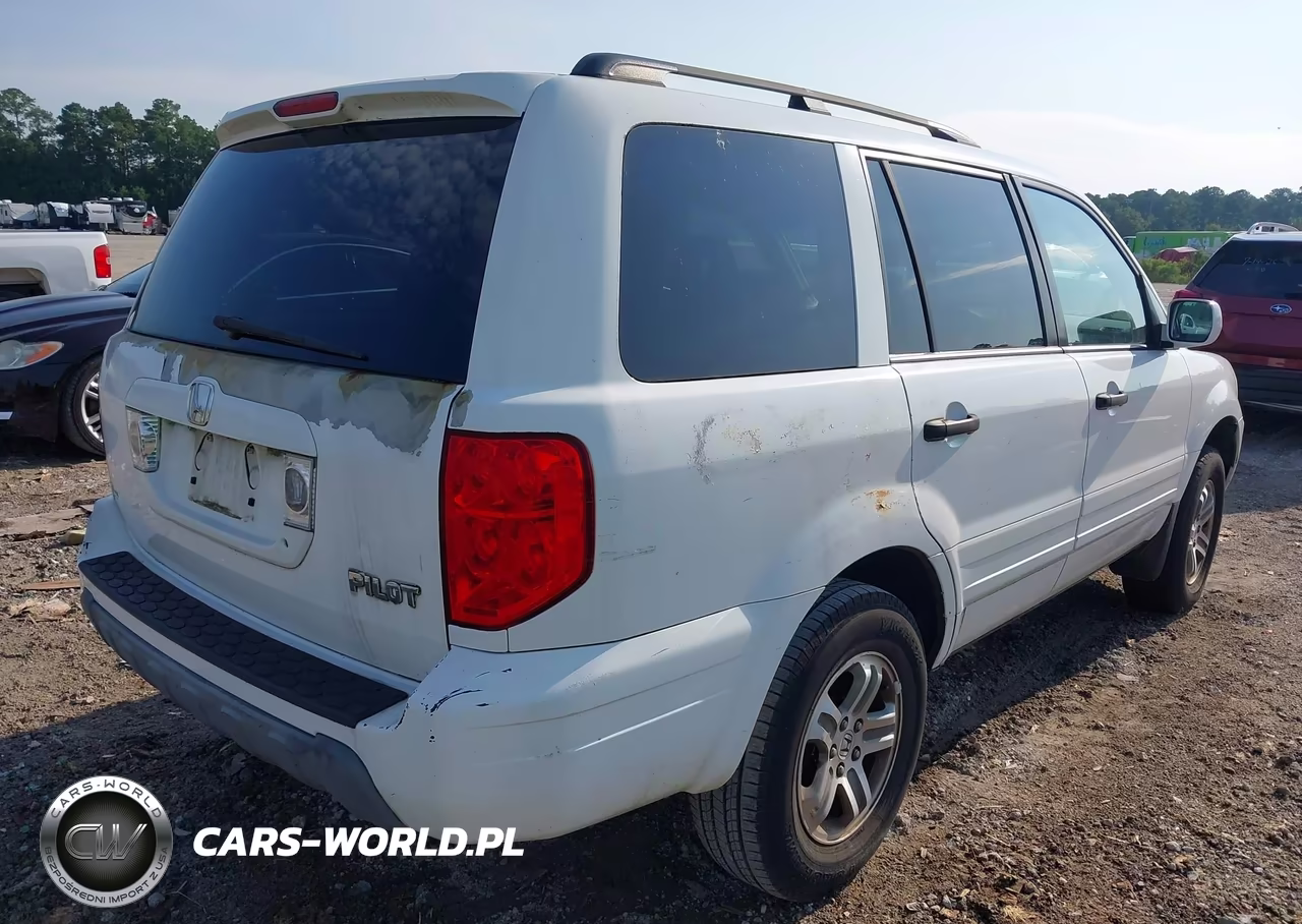 2004 Honda Pilot Ex VIN:2HKYF18424H602339 - 4