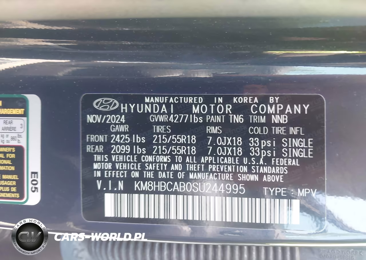 2025 Hyundai Kona Sel VIN:KM8HBCAB0SU244995 - 9