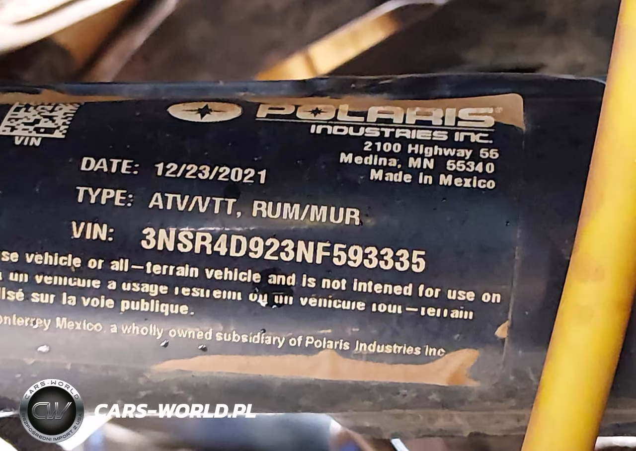 2022 Polaris Rzr Pro Xp 4 Ultimate VIN:3NSR4D923NF593335 - 10