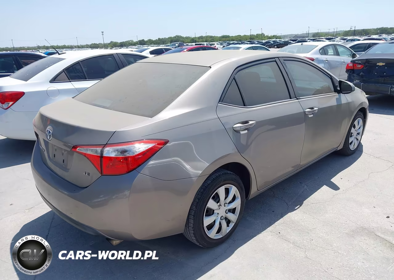 2014 Toyota Corolla Le VIN:2T1BURHE5EC051024 - 4