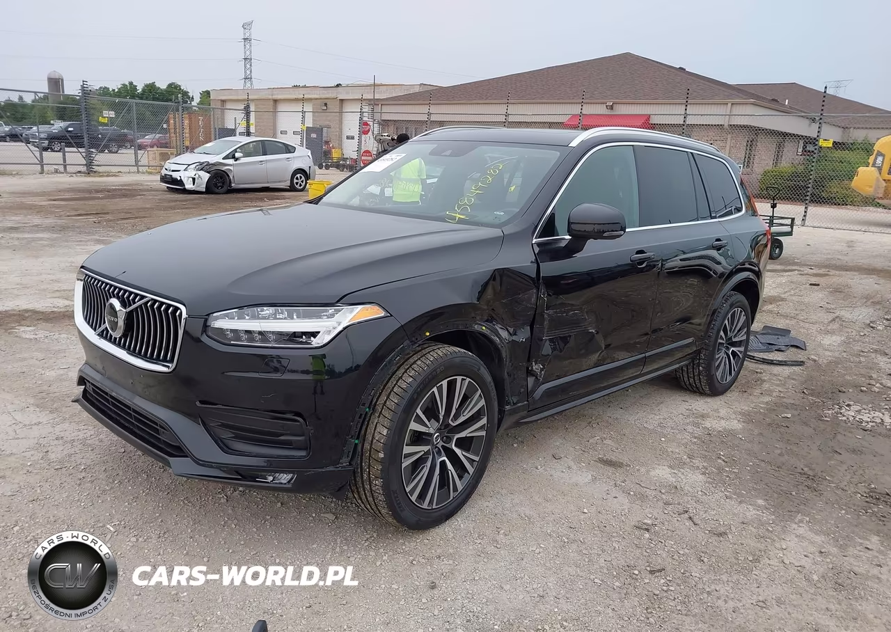 2021 Volvo Xc90 T6 Momentum 7 Passenger VIN:YV4A22PK3M1744383 - 2