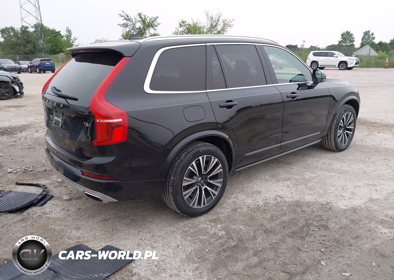 2021 Volvo Xc90 T6 Momentum 7 Passenger VIN:YV4A22PK3M1744383 - 4