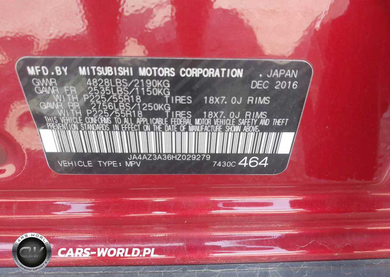 2017 Mitsubishi Outlander Se-Sel VIN:JA4AZ3A36HZ029279 - 9