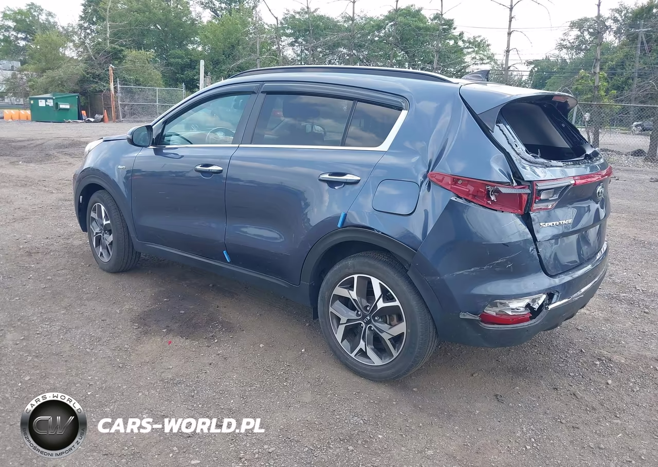 2020 Kia Sportage Ex VIN:KNDPNCAC6L7830522 - 3