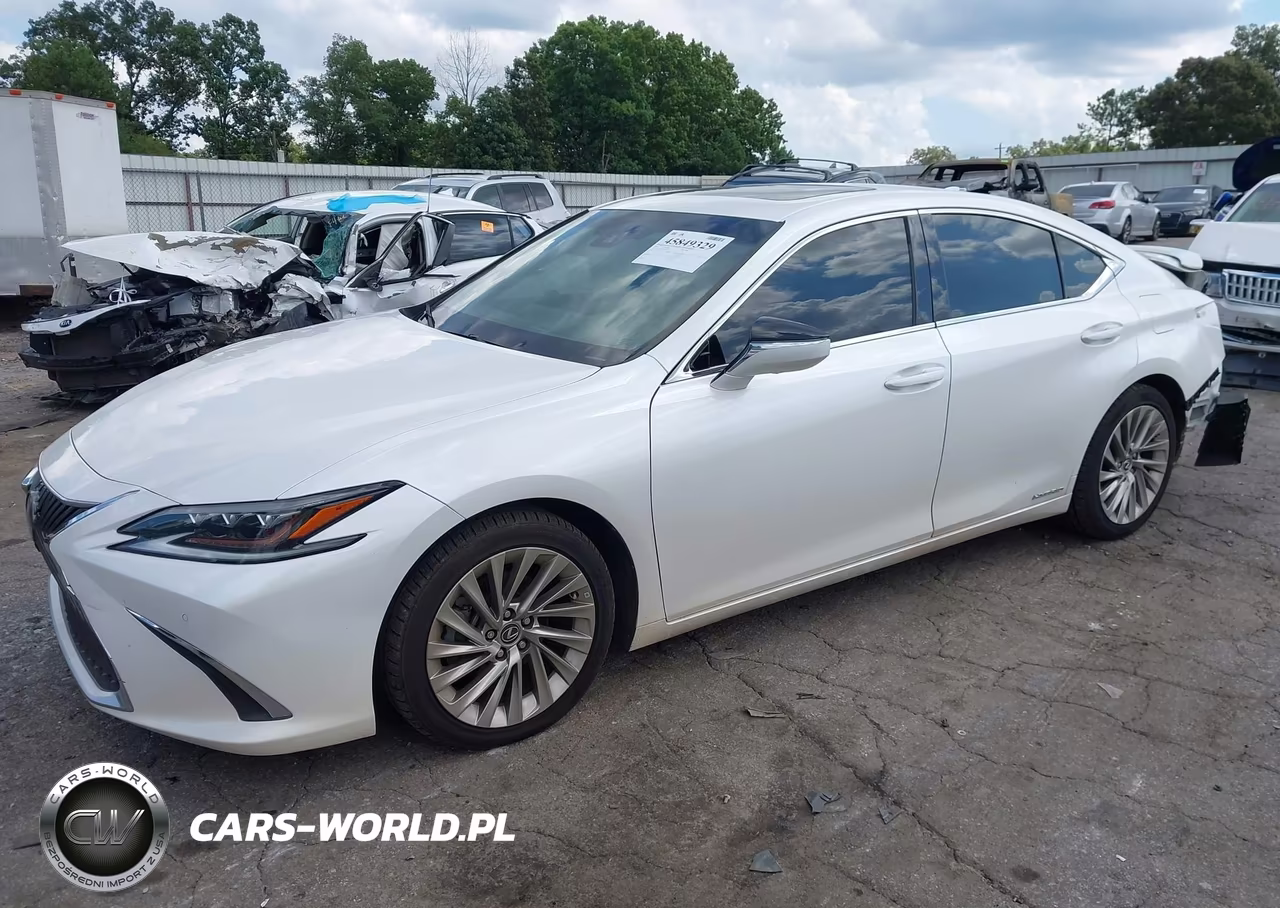 2019 Lexus Es 300H Ultra Luxury VIN:58AB21B12KU001049 - 2
