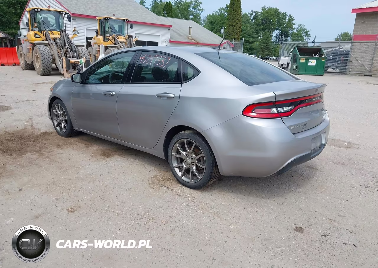 2015 Dodge Dart Sxt VIN:1C3CDFBB2FD141550 - 3