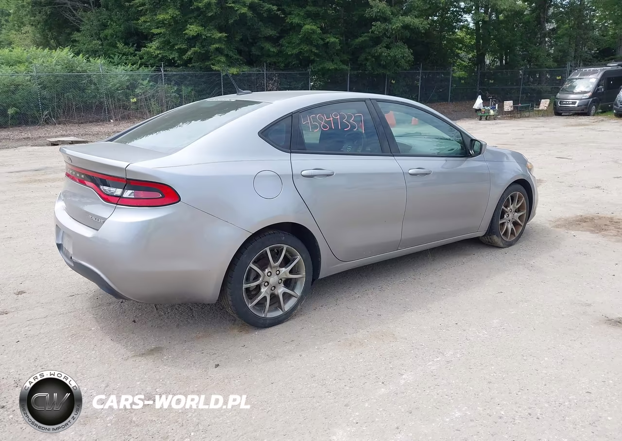2015 Dodge Dart Sxt VIN:1C3CDFBB2FD141550 - 4