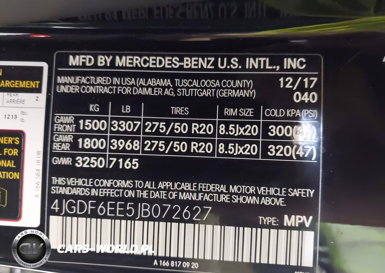 2018 Mercedes-Benz Gls 450 4Matic VIN:4JGDF6EE5JB072627 - 9