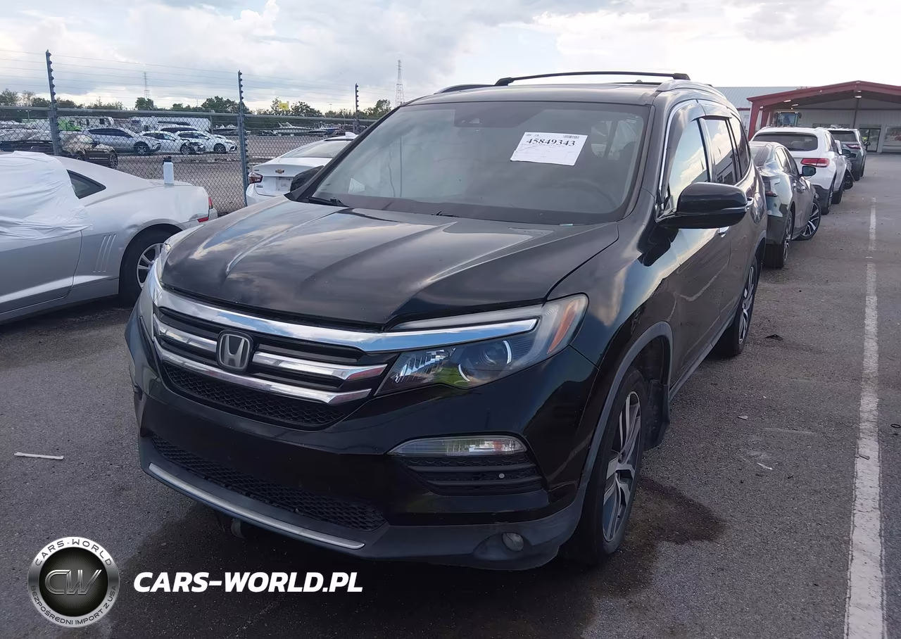 2017 Honda Pilot Elite VIN:5FNYF6H0XHB017507 - 2
