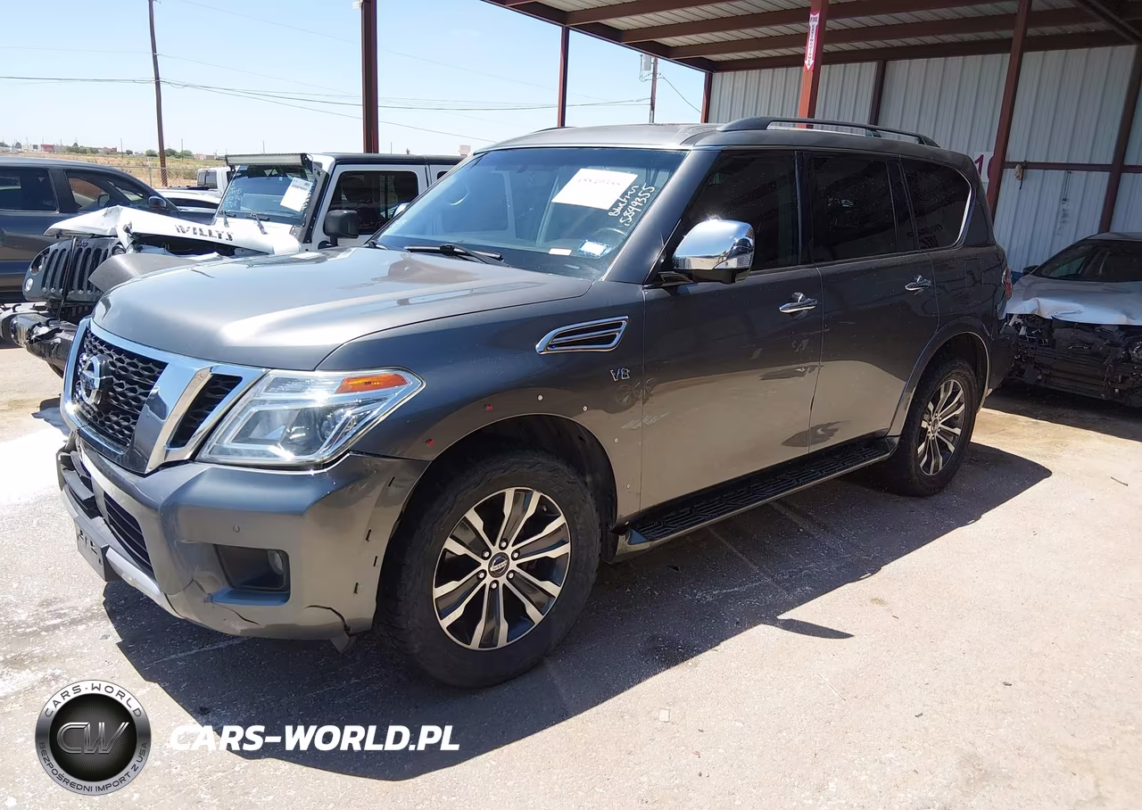2018 Nissan Armada Sl VIN:JN8AY2ND9JX001374 - 2