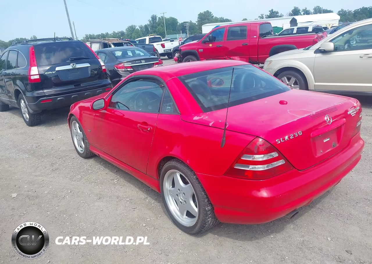 2001 Mercedes-Benz Slk 230 Kompressor VIN:WDBKK49F01F182250 - 3