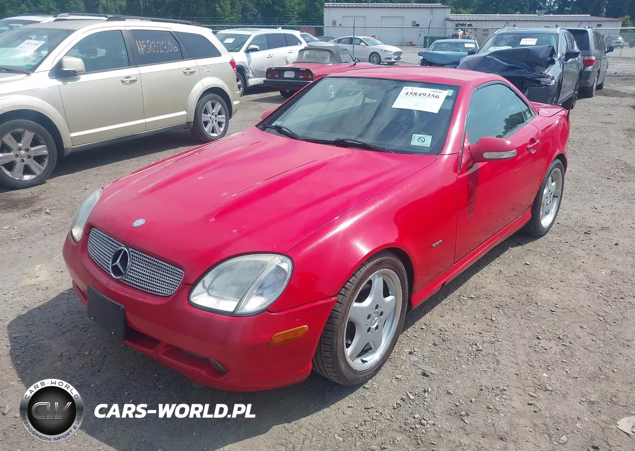 2001 Mercedes-Benz Slk 230 Kompressor VIN:WDBKK49F01F182250 - 6