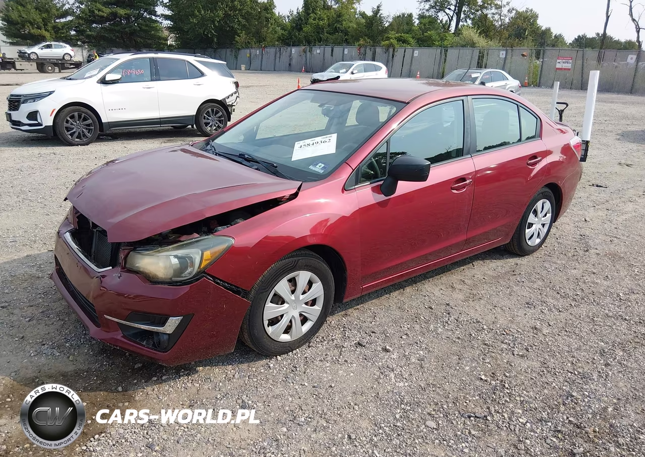 2015 Subaru Impreza 2.0I VIN:JF1GJAA67FH012439 - 2