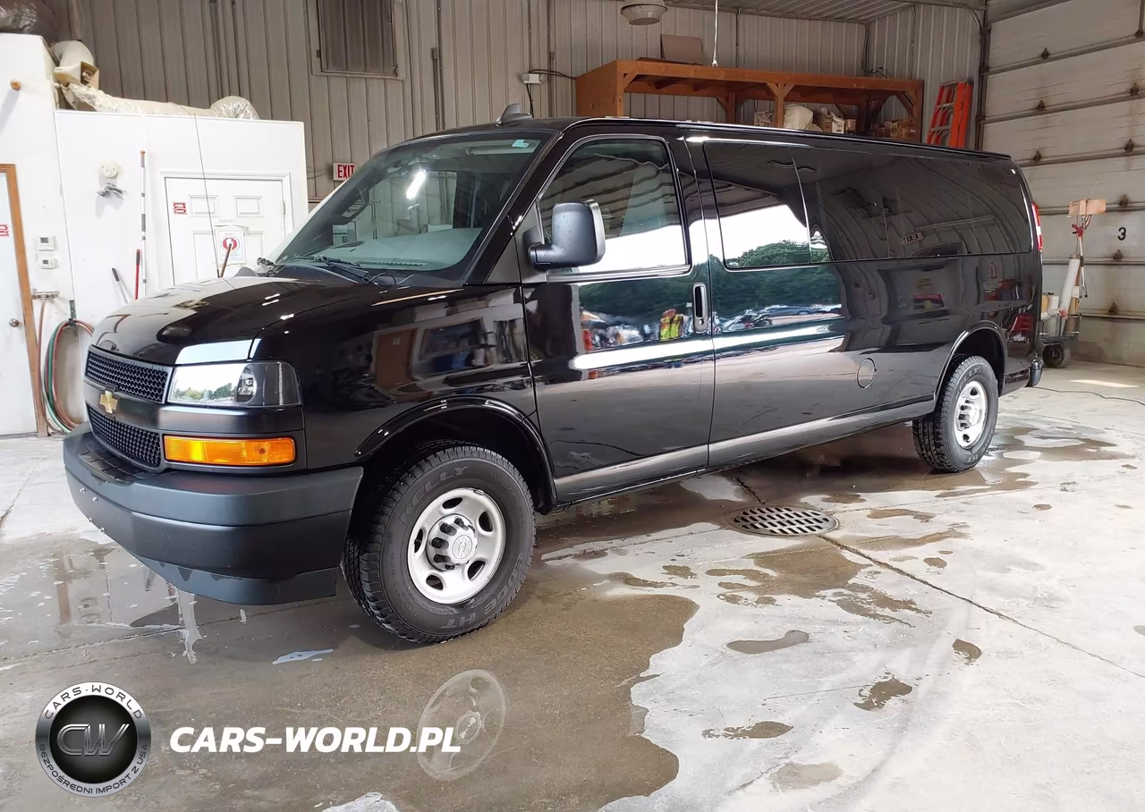 2020 Chevrolet Express Passenger Rwd 3500 Extended Wheelbase Ls VIN:1GAZGNFP2L1256264 - 2