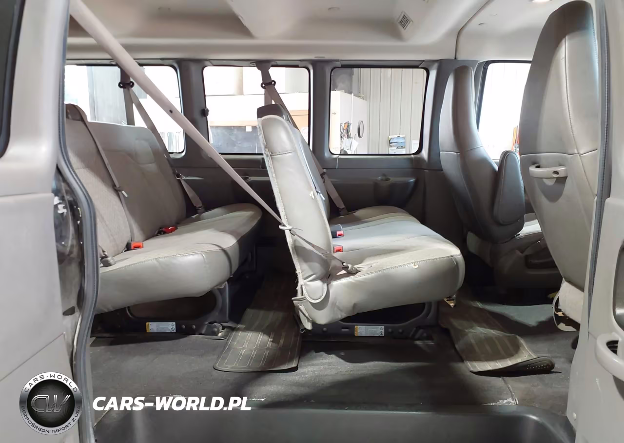 2020 Chevrolet Express Passenger Rwd 3500 Extended Wheelbase Ls VIN:1GAZGNFP2L1256264 - 8