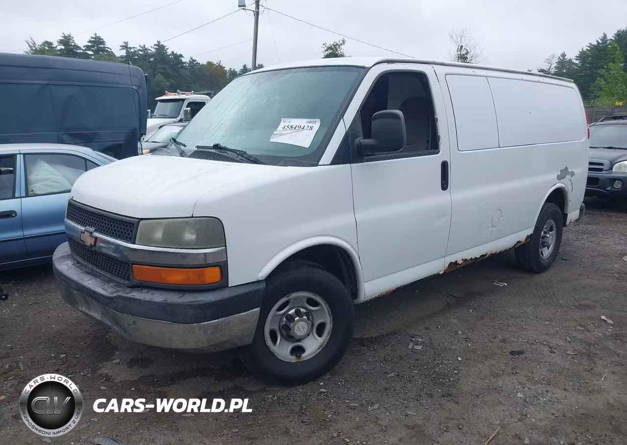 2007 Chevrolet Express Passenger Ls VIN:1GAHG35U771182336 - 2