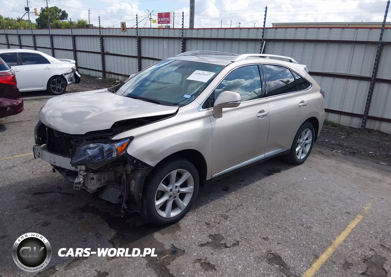 2012 Lexus Rx 350 VIN:2T2ZK1BAXCC077879 - 2