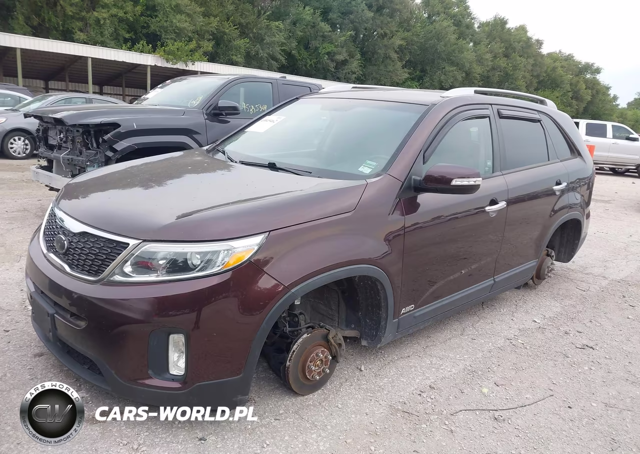 KIA SORENTO LX VIN:5XYKTCA66EG497383 - 2