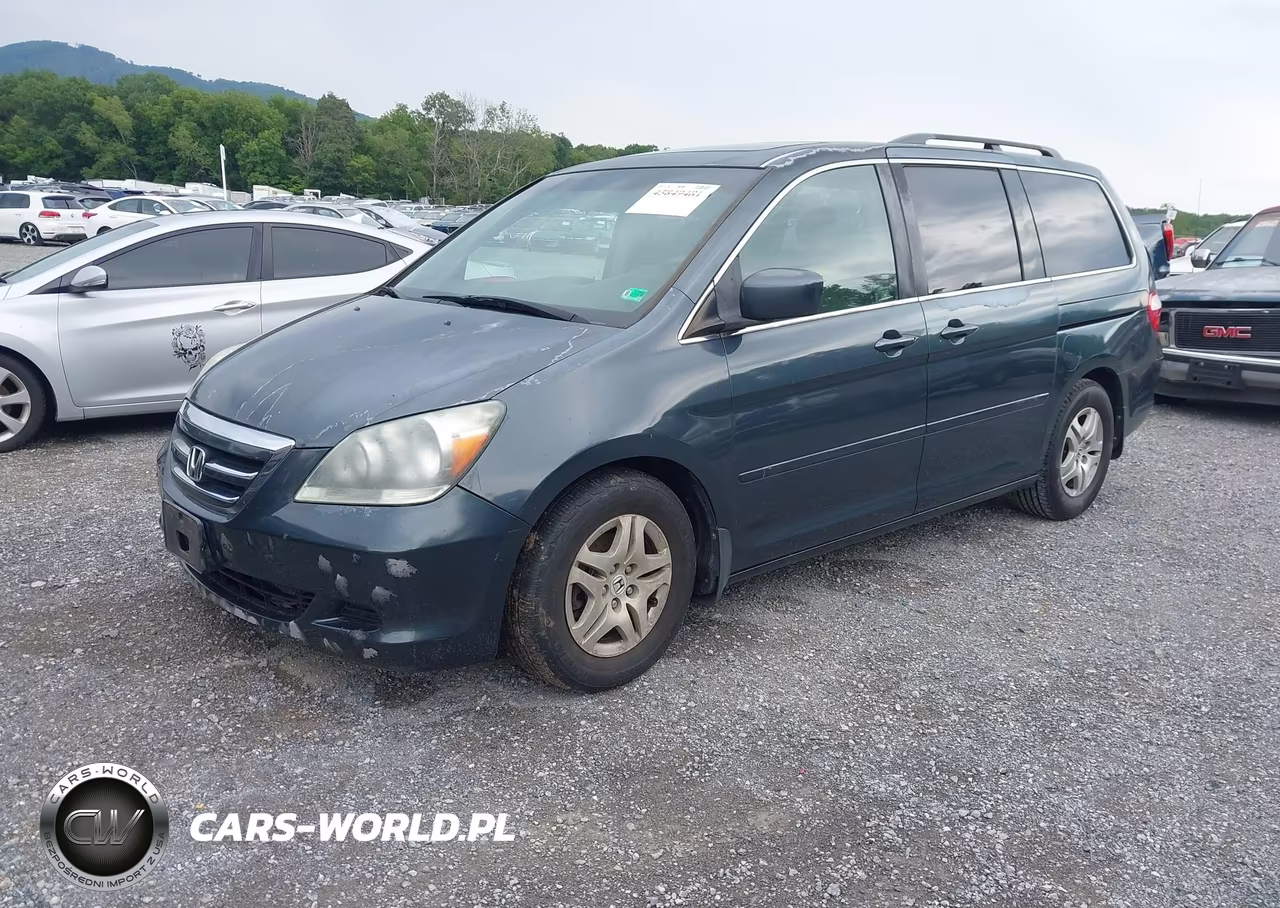 2005 Honda Odyssey Ex-L VIN:5FNRL38785B128867 - 2