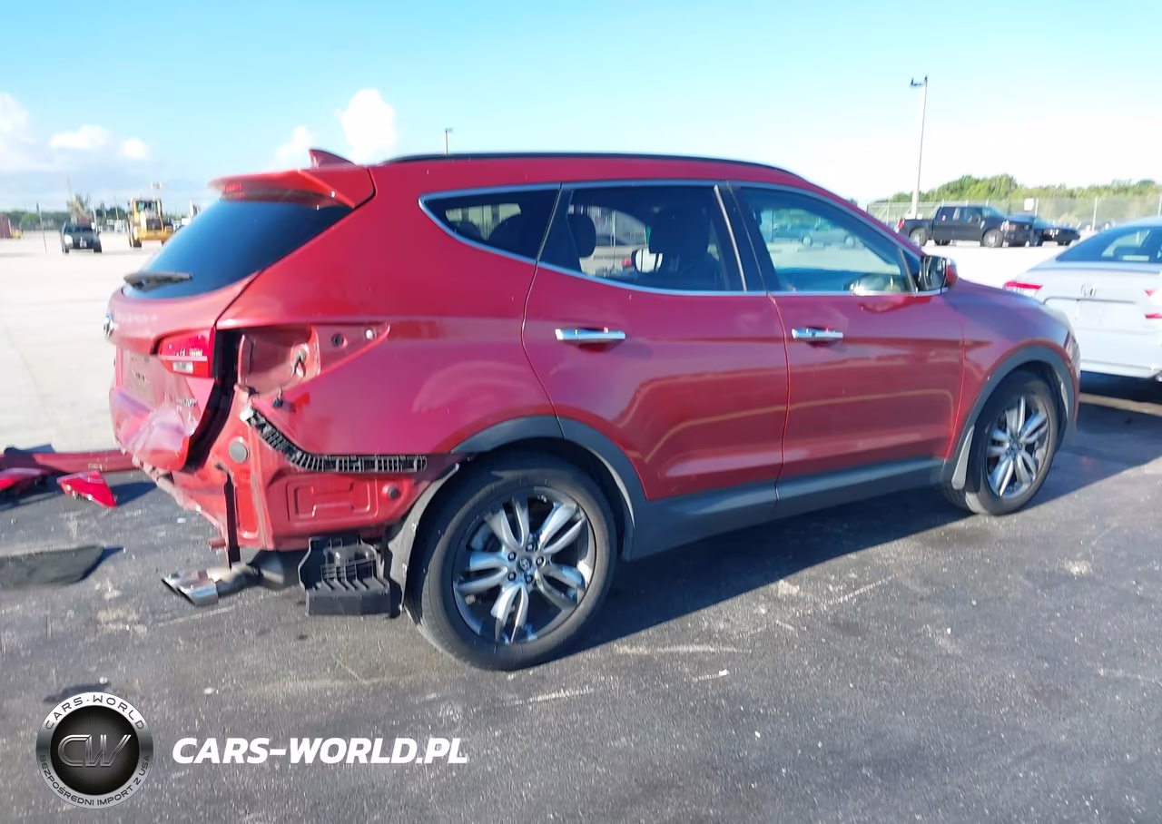 2013 Hyundai Santa Fe Sport 2.0T VIN:5XYZU3LA0DG069059 - 4