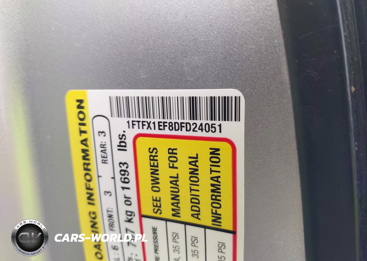 2013 Ford F-150 Stx VIN:1FTFX1EF8DFD24051 - 9