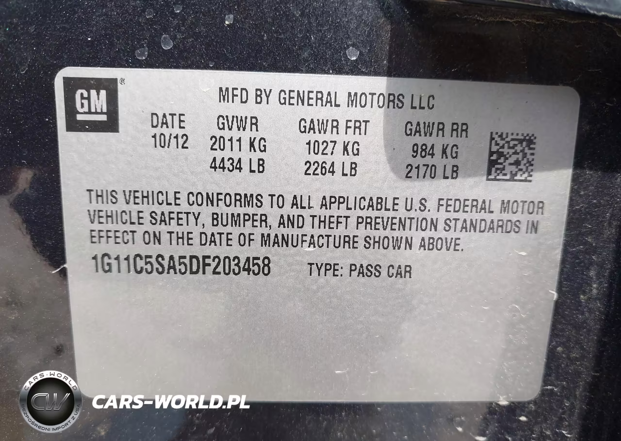 2013 Chevrolet Malibu 1Lt VIN:1G11C5SA5DF203458 - 9