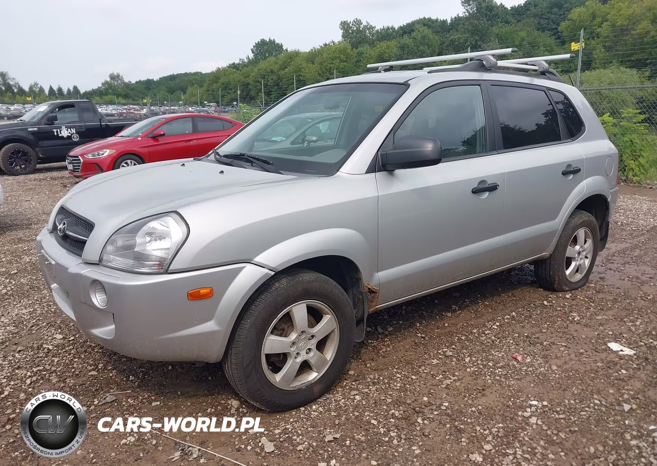 2007 Hyundai Tucson Gls VIN:KM8JM12B17U646689 - 2