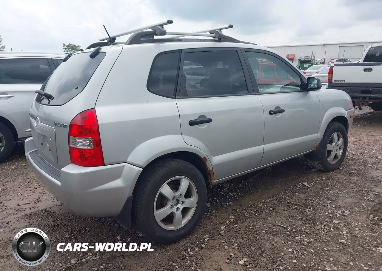 2007 Hyundai Tucson Gls VIN:KM8JM12B17U646689 - 4