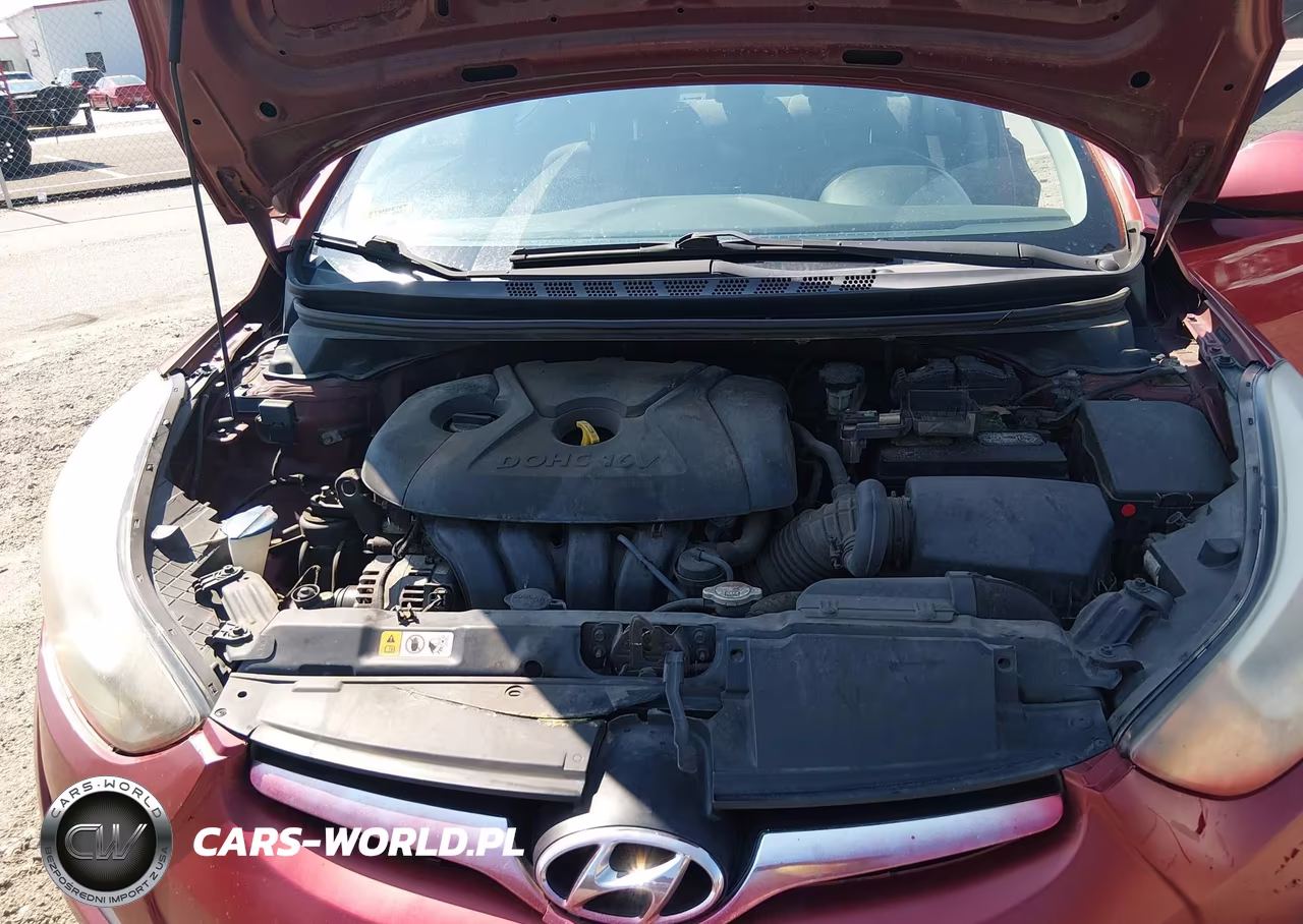 2014 Hyundai Elantra Se VIN:5NPDH4AEXEH544723 - 10