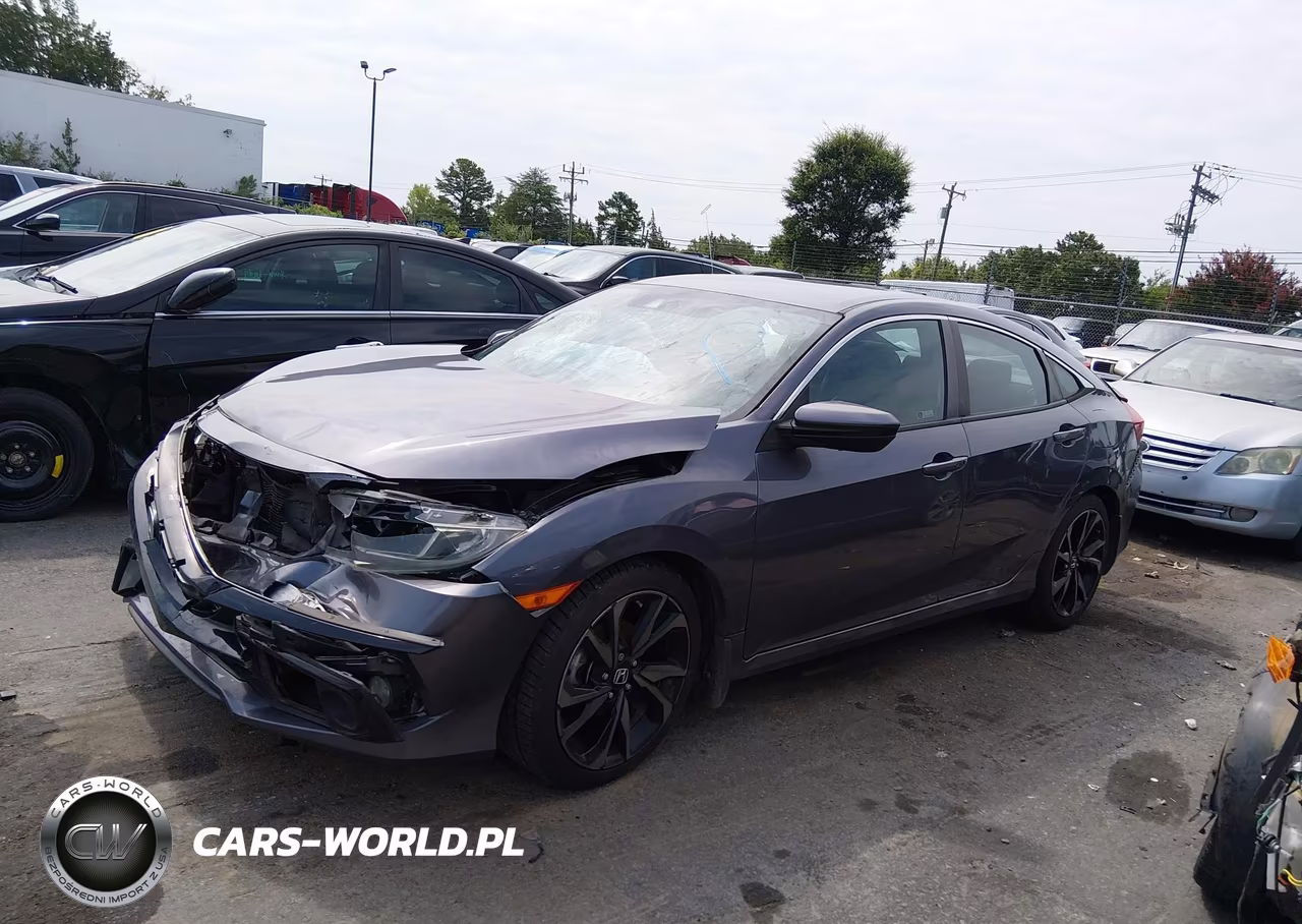 2020 Honda Civic Sport VIN:2HGFC2F88LH526601 - 14