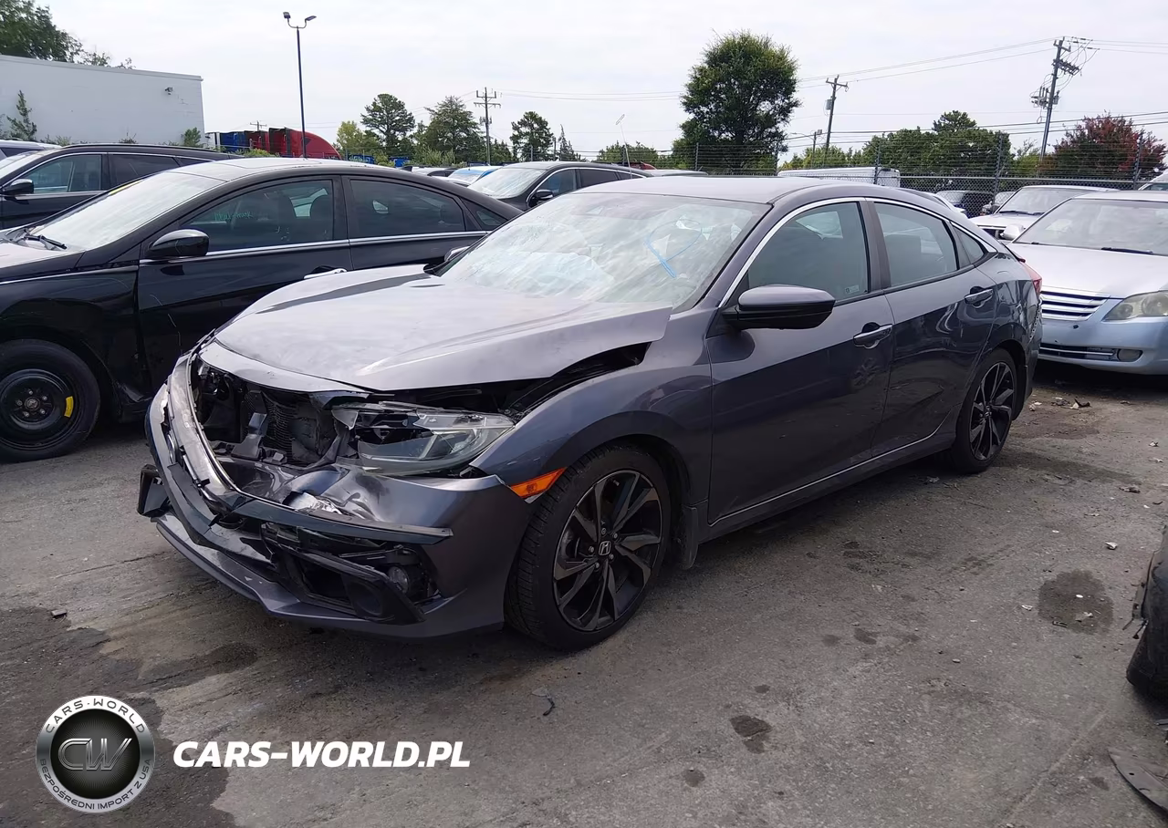 2020 Honda Civic Sport VIN:2HGFC2F88LH526601 - 2