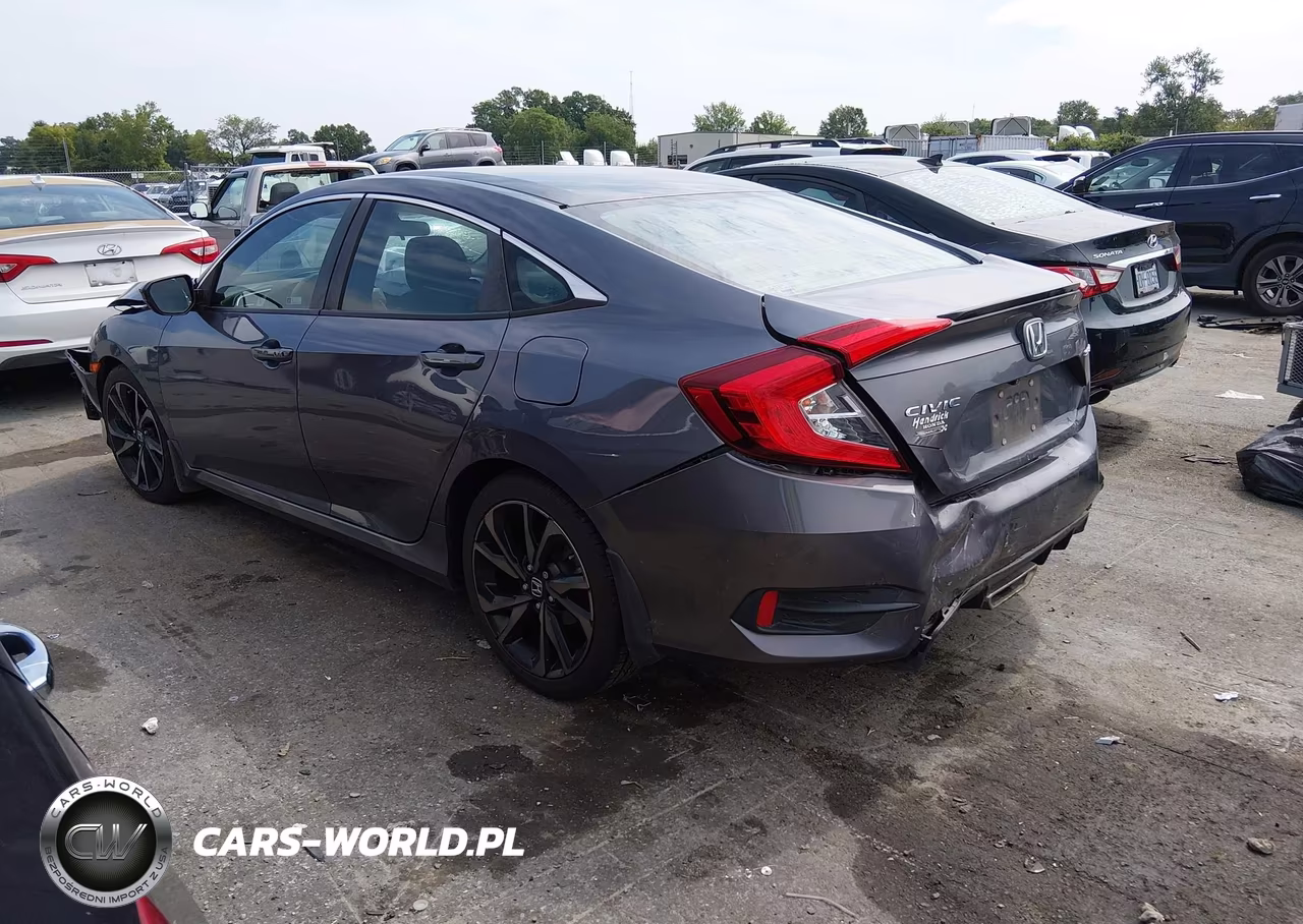 2020 Honda Civic Sport VIN:2HGFC2F88LH526601 - 3