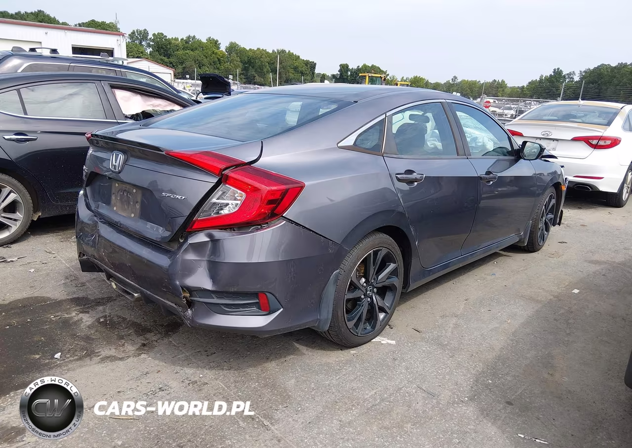 2020 Honda Civic Sport VIN:2HGFC2F88LH526601 - 4
