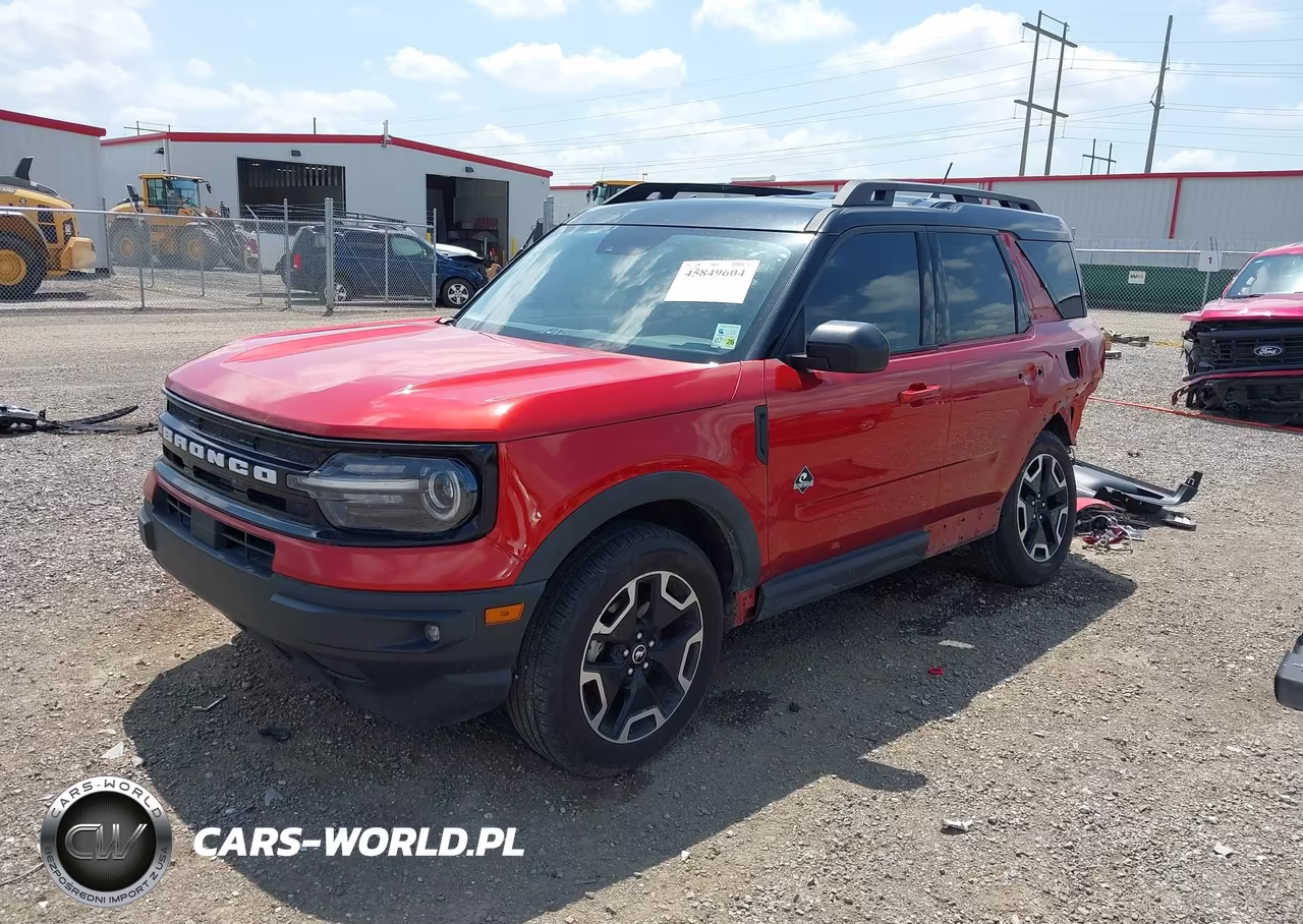 2022 Ford Bronco Sport Outer Banks VIN:3FMCR9C68NRD17969 - 2