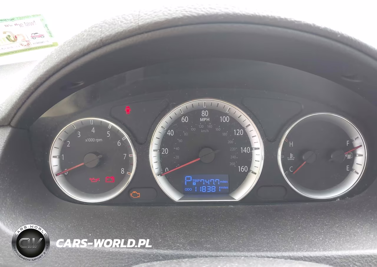 2009 Hyundai Sonata Gls VIN:5NPET46C59H417684 - 7