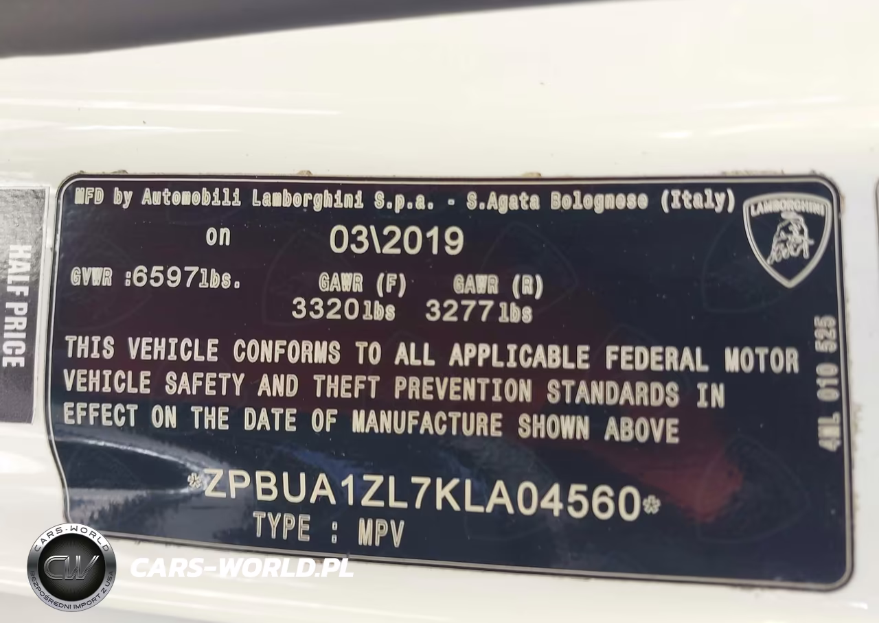 2019 Lamborghini Urus VIN:ZPBUA1ZL7KLA04560 - 9