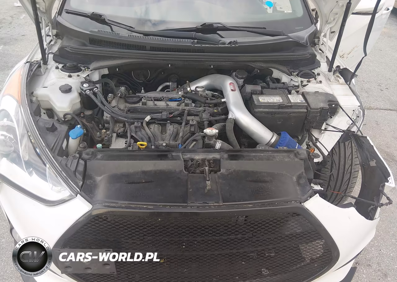 2015 Hyundai Veloster Turbo VIN:KMHTC6AE2FU228094 - 10