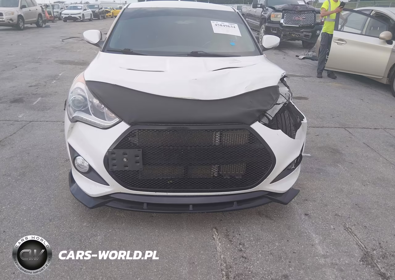 2015 Hyundai Veloster Turbo VIN:KMHTC6AE2FU228094 - 13