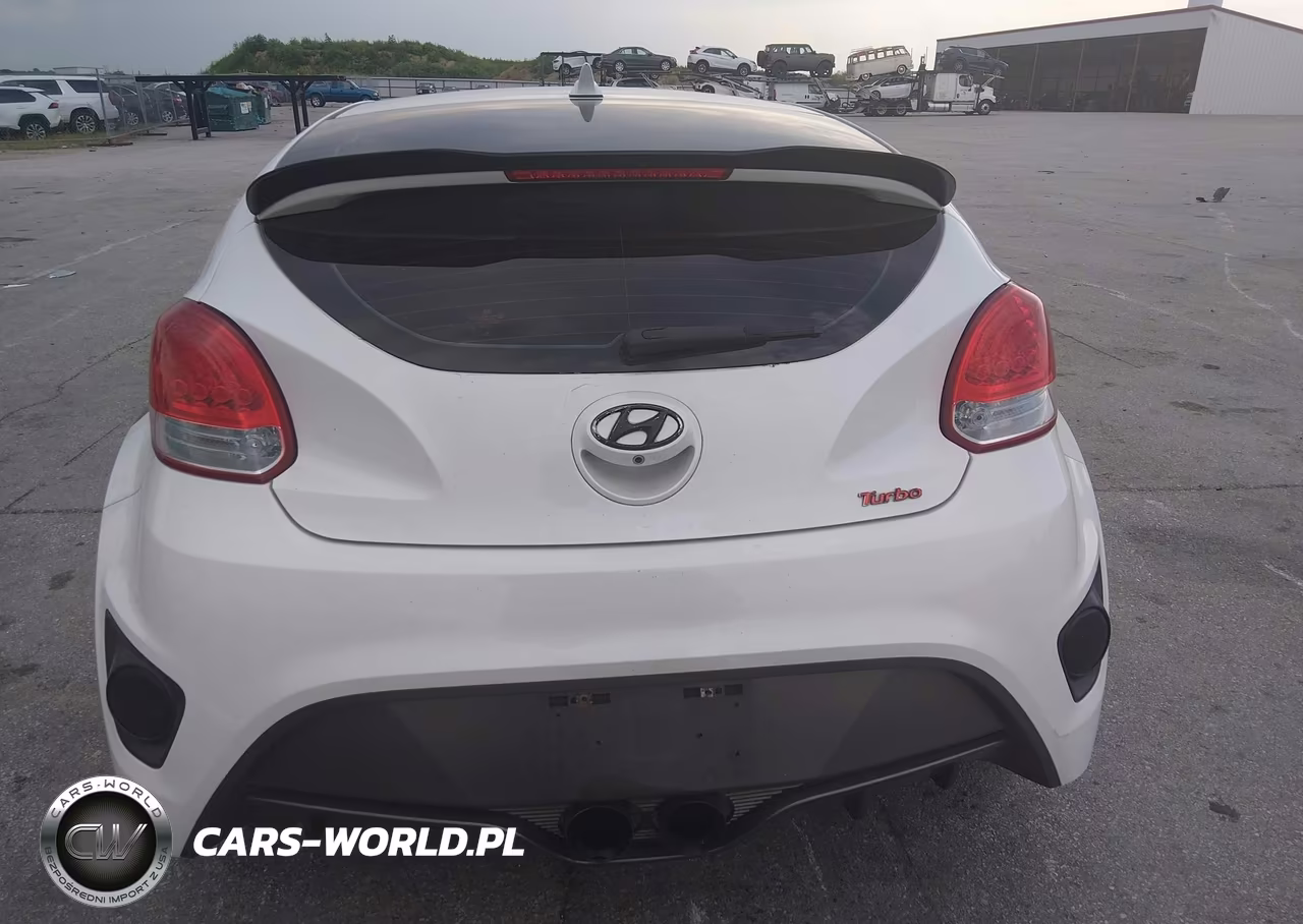 2015 Hyundai Veloster Turbo VIN:KMHTC6AE2FU228094 - 17