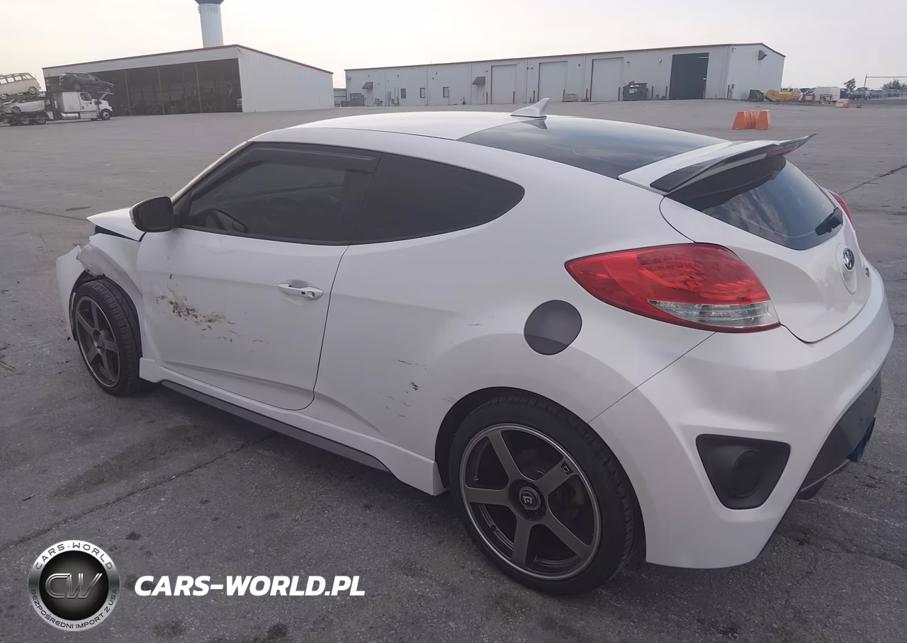 2015 Hyundai Veloster Turbo VIN:KMHTC6AE2FU228094 - 3
