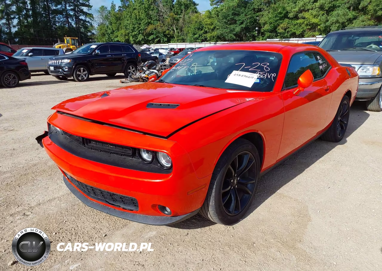 2017 Dodge Challenger Sxt VIN:2C3CDZAG3HH502403 - 2