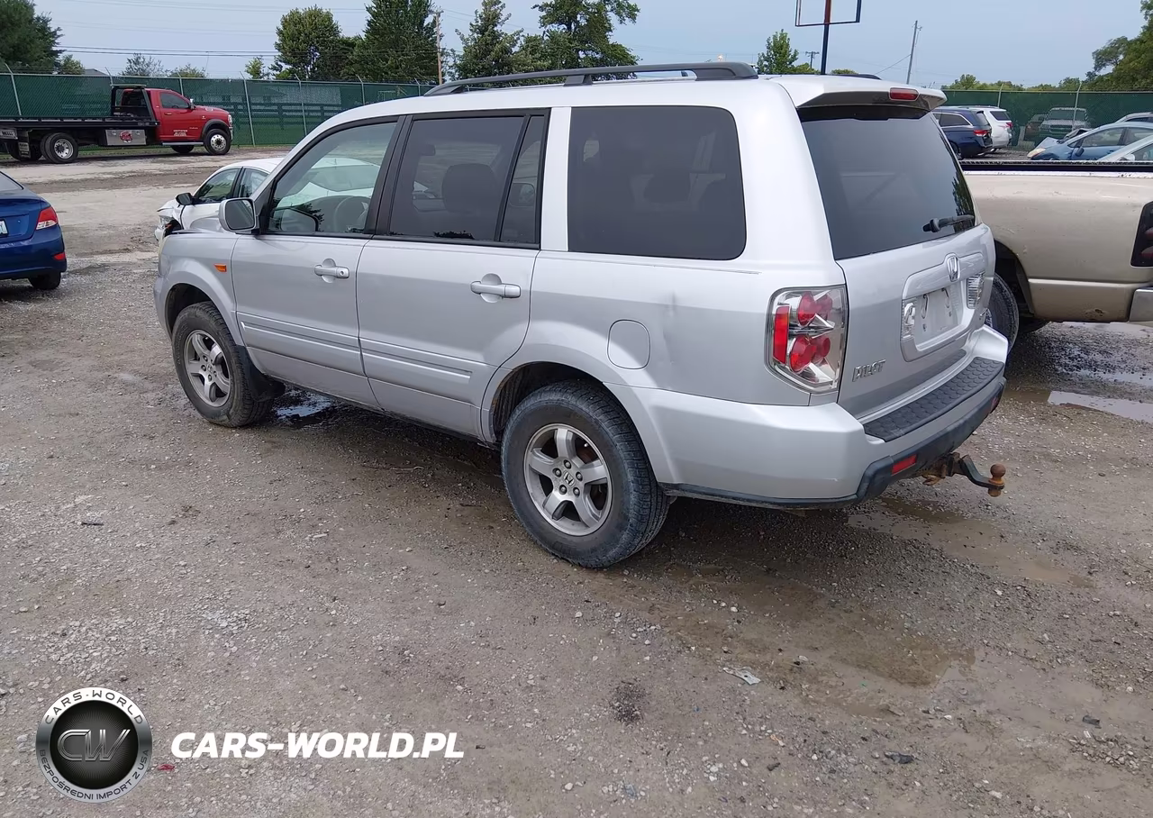 2006 Honda Pilot Ex VIN:2HKYF18436H505623 - 3
