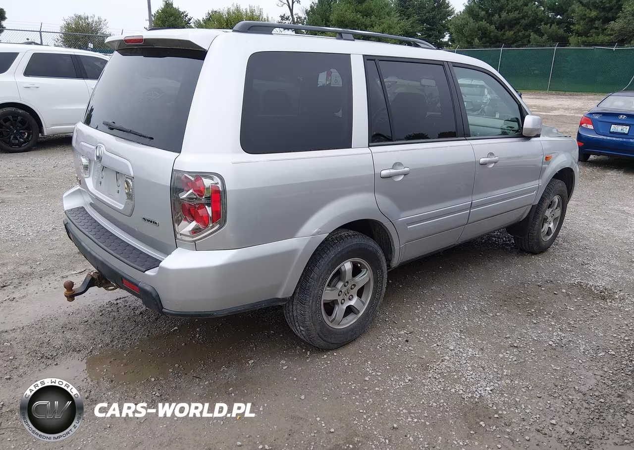 2006 Honda Pilot Ex VIN:2HKYF18436H505623 - 4