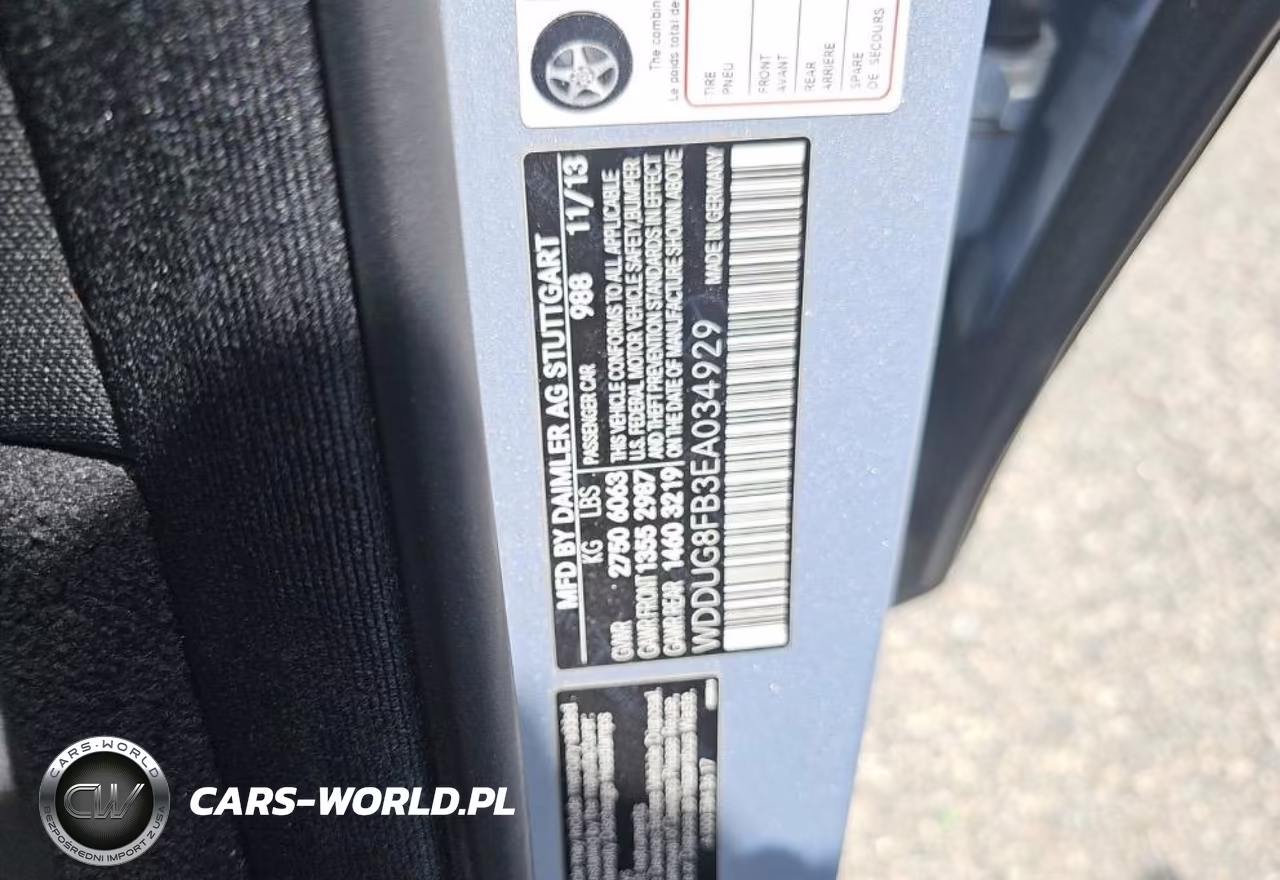 2014 Mercedes-Benz S 550 4Matic VIN:WDDUG8FB3EA034929 - 8
