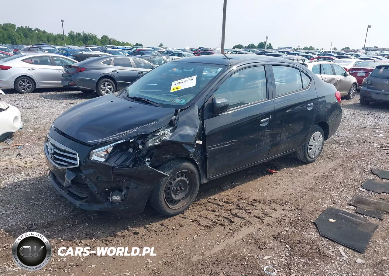 2018 Mitsubishi Mirage G4 Es VIN:ML32F3FJ0JHF14660 - 2