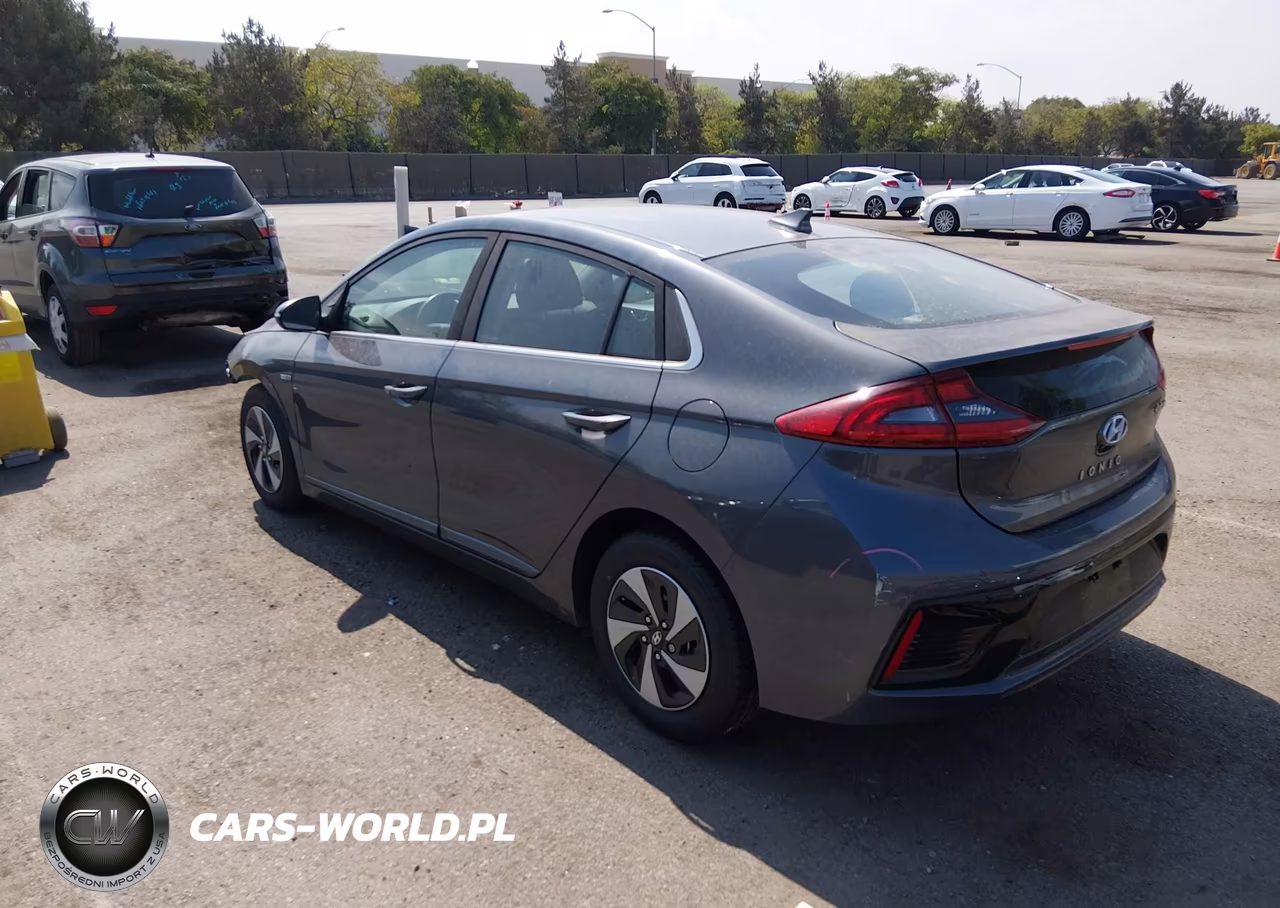 2017 Hyundai Ioniq Hybrid Sel VIN:KMHC75LC0HU057696 - 3